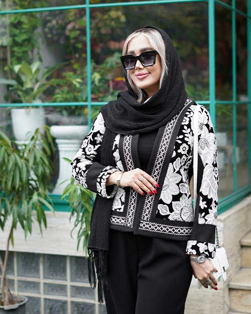 کت مزونی طرحدار کد 16727