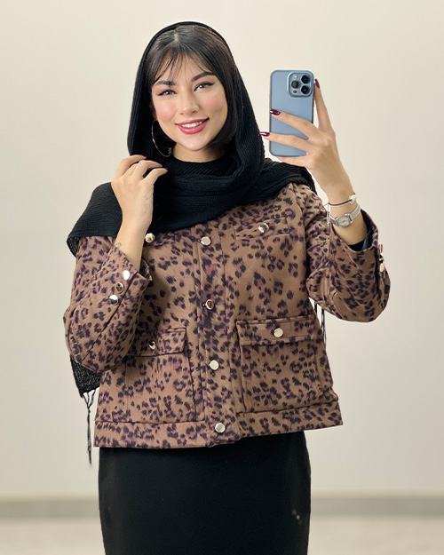 کت کراپ پلنگی کد 18103