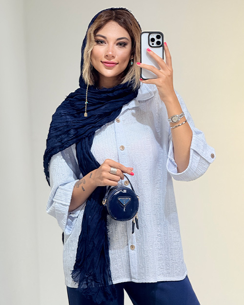 شومیز مراکشی آستین بندی کد 19300