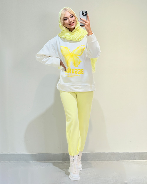 ست هودی شلوار کد 19742