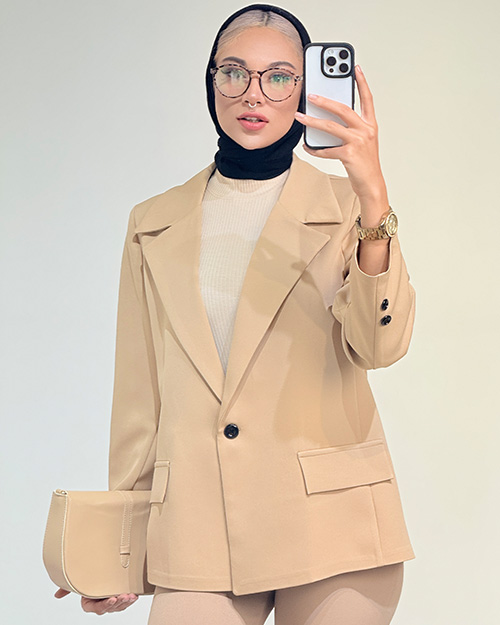 کت مازراتی پشت چاک تولید ایواز کد 17686