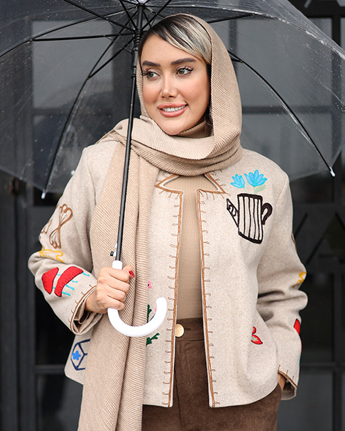 کت نمدی دست دوز کد00000