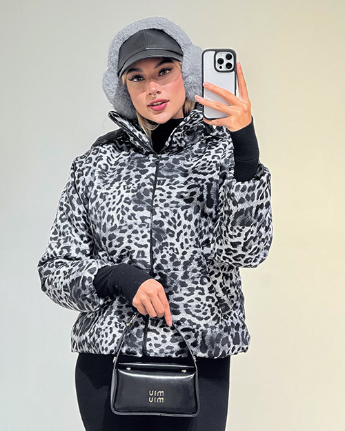 کاپشن پلنگی کد 19944