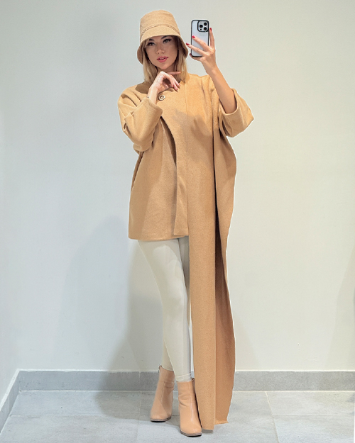 پالتو شال دار کد 20057