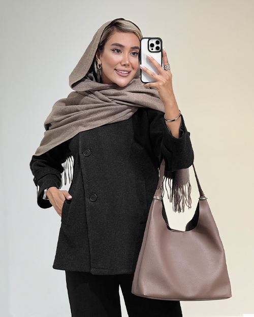 کت فوتر یقه ترکیبی کد 20094