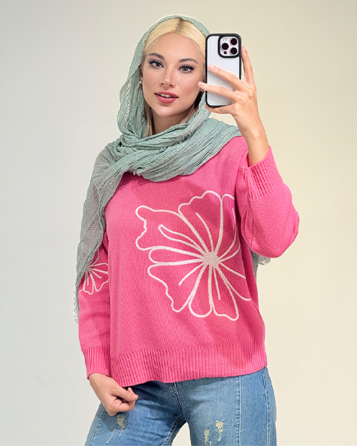 بافت طرح گل کد 20085