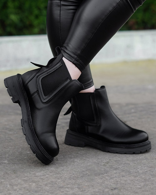 نیم بوت بغل کش کد 20147