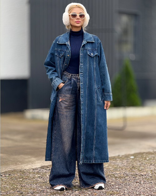 مانتو جین کد 20139 