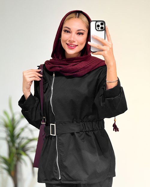 بارانی کتان عروسکی کد 20247 