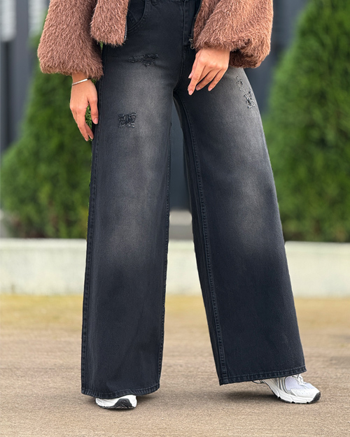 شلوار جین فول بگ کد 20312