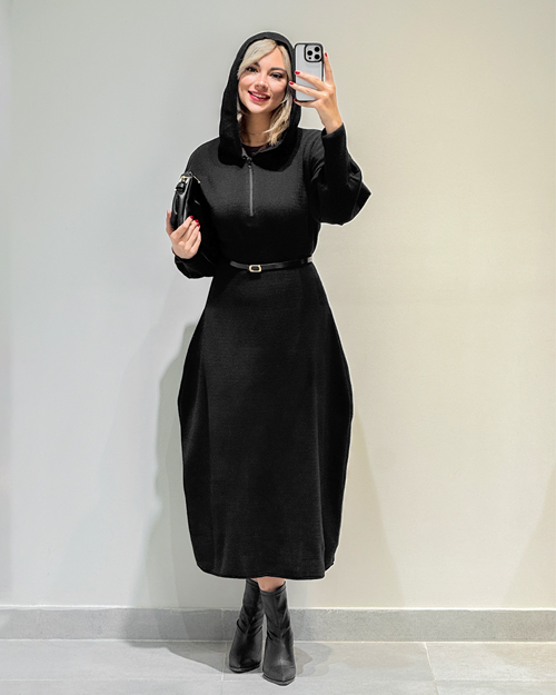 پیراهن بافت ساعت شنی کد 20338