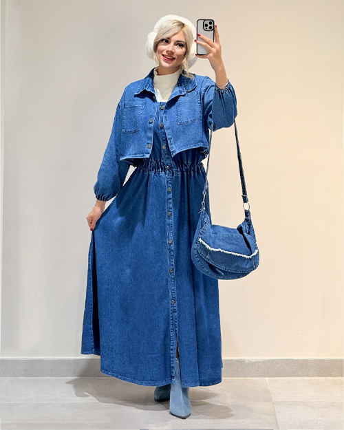 ست دوتیکه جین کد 20345