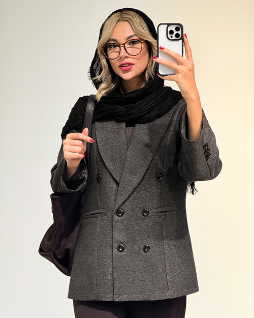 کت شش دکمه توییت تولید ایواز کد 19973