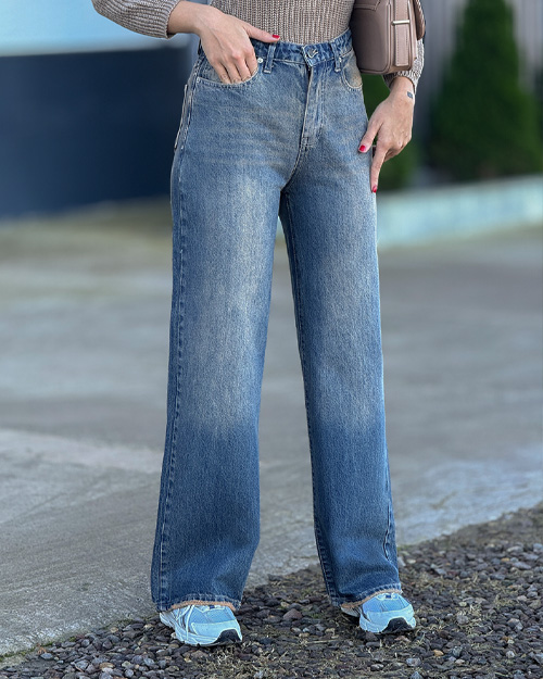 شلوار جین بگ کد 20407