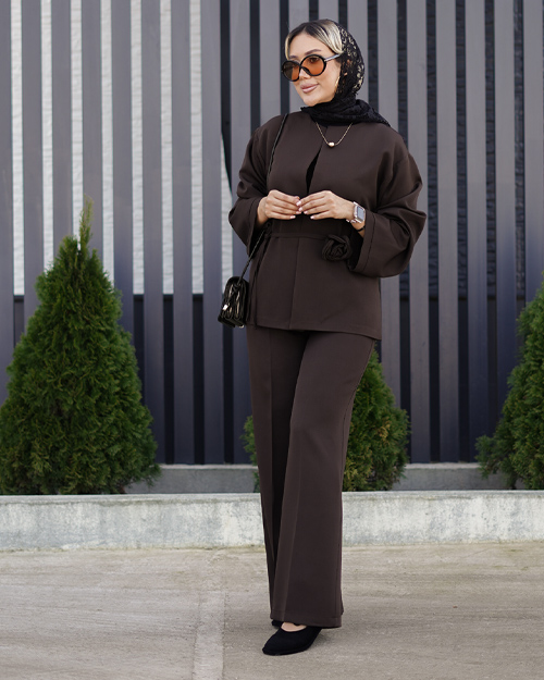 کت شلوار رز کد 20576