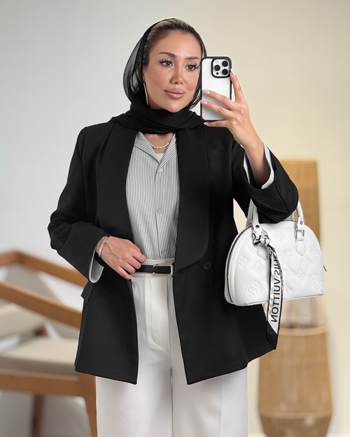 کت اور یقه آرشال تولیدایواز  کد 20430