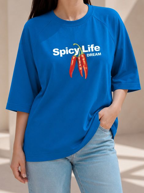 تیشرت باکسی SPICY کد 21287