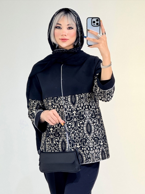 کت مزونی طرحدار کد 18636