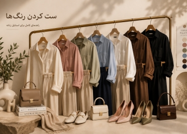راهنمای ست کردن رنگ لباس | بهترین ترکیب رنگ‌ها برای یک استایل شیک زنانه