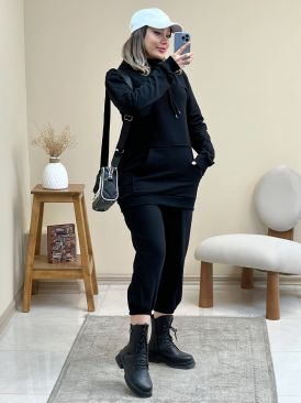 ست هودی شلوار دخترانه اسپرت