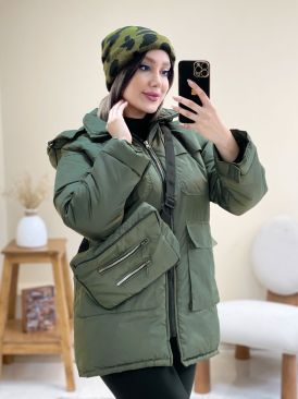 مدل کاپشن دخترانه کیفدار