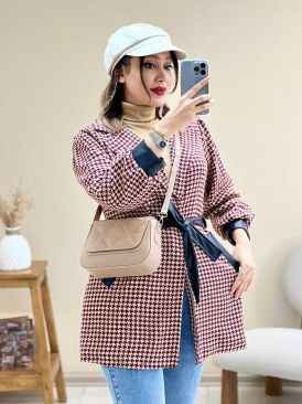 پالتو جلوباز کوتاه زنانه