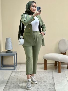 کت و شلوار زنانه شیک