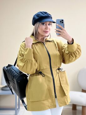 مانتو زیپدار زنانه بهاره