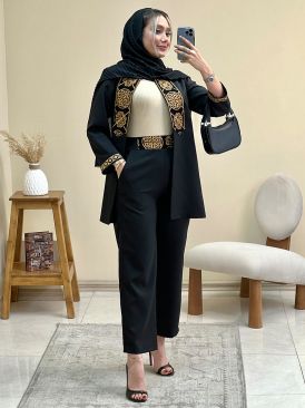 کت شلوار زنانه مازراتی