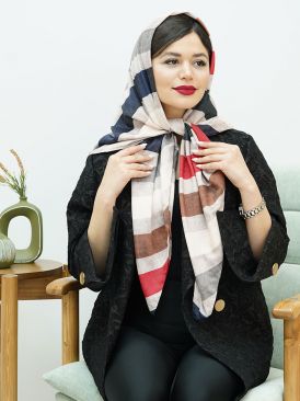 روسری بهاری طرحدار