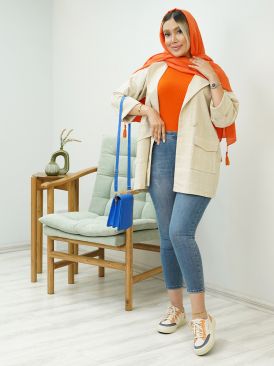 مدل مانتو کتی زنانه جلوباز