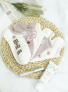 مدل جوراب طرحدار دخترانه
