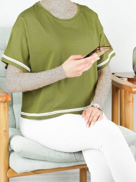 کراپ نخی دخترانه
