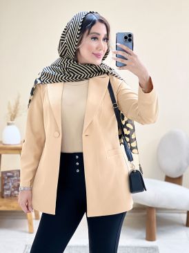 کت مازراتی یقه انگلیسی مدل ایواز