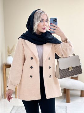 پالتو کوتاه شاین زنانه کد 16540