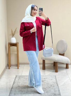 خرید مانتو میکرو دو جیب زنانه