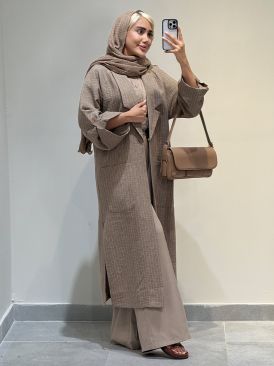مانتو بلند زنانه کد 18721