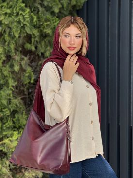 کیف چرم زنانه کد 18341