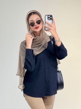 تصویر شومیز تک جیب کد 19226