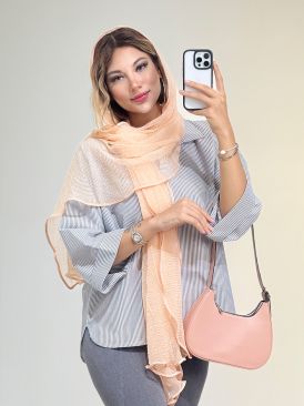تصویر شومیز جلوبسته راه راه کد 19247