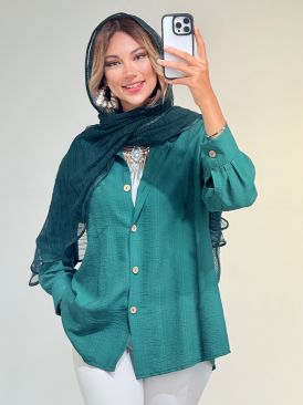 تصویر شومیز تک جیب تولید ایواز کد 18911