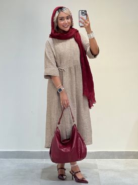 تصویر پیراهن کمرچین کد 19362