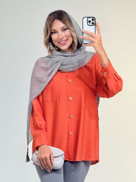 تصویر شومیز تک جیب تولید ایواز کد 18911