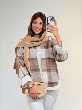 خرید شکت چهارخونه کد 19637