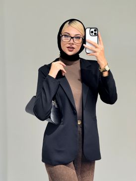 کت تک دکمه دوجیب تولیدایواز کد 19452