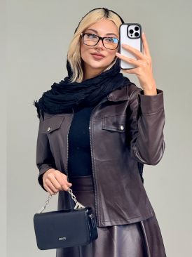 تصویر کراپ کت-چرم-کد-19939