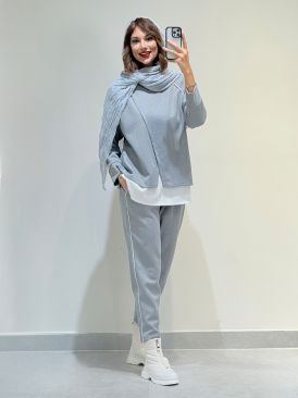 ست شومیز شلوار مام استایل کد 19730