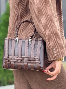 کیف دستی بافت کد 20002