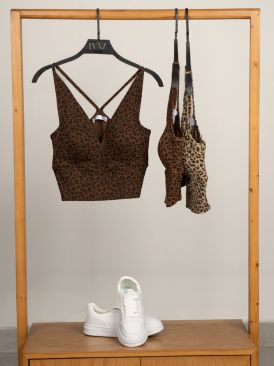 کراپ پلنگی کاپ دار کد 20107