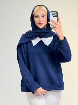 دورس یقه دار ساده کد 20126